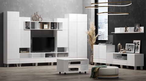 Гостиная Ноктюрн-28 №1 МДФ (Ширина 3640 х Глубина 420 мм х Высота 2160)